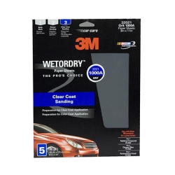 3M™ 9" x 11" 5 Pack Imperial™ Wetordry™ Sheet MMM32040