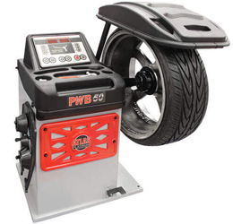 Atlas® Platinum PWB50 2D Wheel Balancer