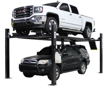Atlas® Automotive Equipment Apex 9 ALI Certified 4 Post Hobbyist Parking Lift 9,000 lbs