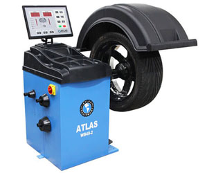 Atlas® Automotive Equipment WB49-2 Self-Calibrating 2D Computer Wheel Balancer