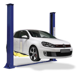 What are some retailers that sell automobile lifts?