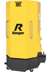 Ranger RS-500D Professional Spray Wash Cabinet w/Skimmer, Deluxe, Dual-Heaters, Low-Water Shutoff - P/N 5155098