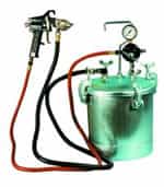 Astro Pneumatic 2-1/4 Gallon Pressure Tank with Spray Gun and 12 ft. Hose ASTPT2-4GH