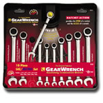 KD Tools 10 Piece SAE/Metric Combination GearWrench Set KDT9418