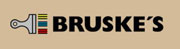 Bruske Products 4pk Blue Brush with Handle BRU-2134CS4
