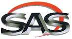 SAS Safety Black Frames/Silver Lens Sidewinders® Safety Glasses SAS541-0003