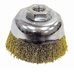 K Tool International 3" Coarse Crimped End Wire Cup Brush KTI79225