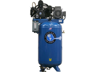 Atlas® Automotive Equipment Air Force AF9 Plus/17 Two Stage Single Phase 80 Gallon 7.5HP Air Compressor - ATAF9PLUS/17