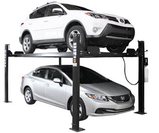 Atlas® Automotive Equipment Apex 8 ALI Certified 4 Post Parking Lift 8,000 lbs