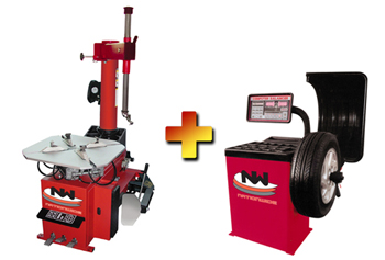 Nationwide NW-950 Tire Changer with NW-953 Wheel Balancer Combo