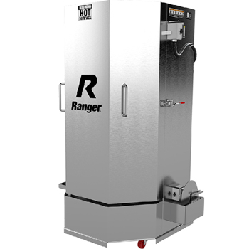 Ranger RS-750DS Stainless Steel Spray Wash Cabinet, Dual-Heaters, Low-Water Shutoff - P/N 5155052