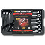 KD Tools 9 Piece SAE X-Beam™ Ratcheting Combination Wrench Set KDT85898