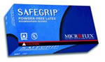 Micro Flex Medium SafeGrip® Powder Free Latex Gloves 50 Gloves Per Box MFXSG375M
