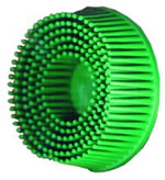 3M Green 2" Scotch-Brite™ Roloc™ Bristle Discs 50 Grit Coarse MMM7524