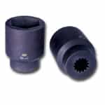 Sunex Tools #5 Spline Drive 33mm Metric Deep Impact Socket SUN5533MD