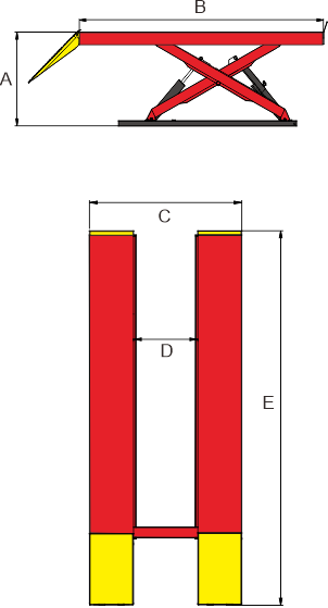 AMGO AX-12 Specifications Diagram