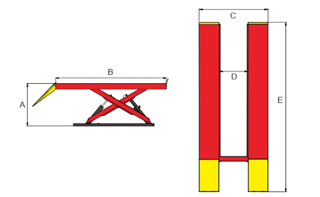 AMGO AX-12 Specifications Diagram