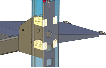 BendPak UHMW slide blocks