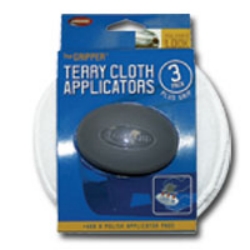 Carrand The Gripper™ 5" Terry Applicators - 3 pack CRD40122