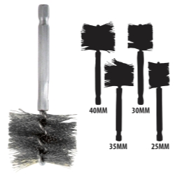Innovative Products of America 25-40 MM Stainless Steel Brush Kit IPA8037