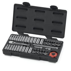 KD Tools 1/4" Drive 51 Piece 12 pt. SAE and Metric Socket Set KDT80301