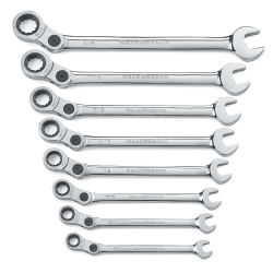 KD Tools 8 Piece SAE Indexing Combination Wrench KDT85498