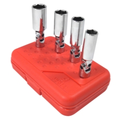 Sunex Tools 3/8" Drive 4 Piece Universal Spark Plug Socket Set SUN8844