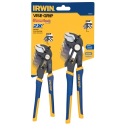 Vise Grip 2 Piece GrooveLock 6" and 8" V-Jaw Pliers Set - VGP1802531