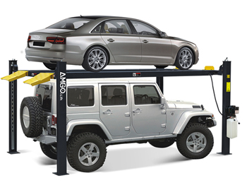 AMGO® Hydraulics 408-HP Ex-Tall Parking & Service 4 Post Car Lift 8,000 lbs