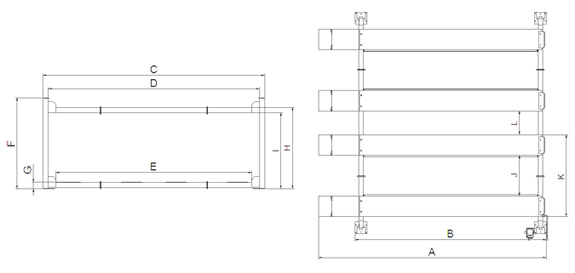 AMGO Hydraulics 409-DP Specs diagram