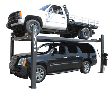 Atlas® Automotive Equipment 409HP Service/Parking 4 Post Lift 9,000 lbs
