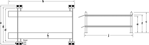 BendPak HD-973P Specifications Diagram