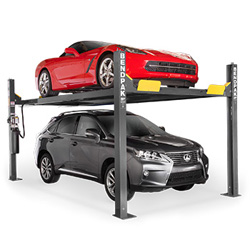 BendPak HD-9XW Extra Tall Four Post Car Storage Parking Lift 9,000 lb.