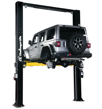 Challenger CL12A-LC ALI Low Ceiling Symmetric 12K 2 Post Vehicle Lift w/3-stage Arms