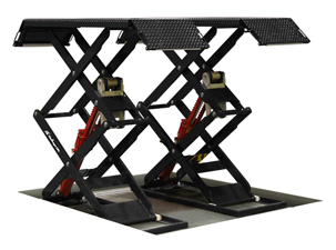 Challenger Lifts DX77R Recessed/Flush Mounted Double-Scissor Lift