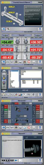 Corghi Exact 70 Software Features