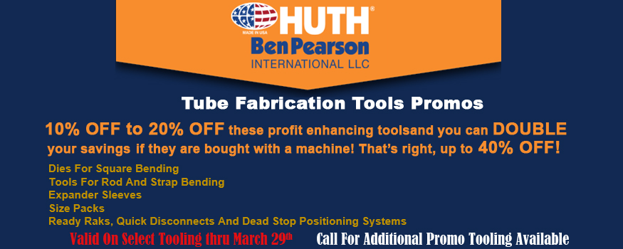 Huth tooling promos