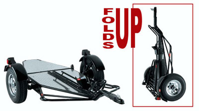 Kendon BB107RU Single Ride-Up SRL Stand-Up™ Motorcycle Trailer
