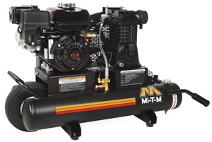 Mi-T-M AM1-PH65-08M 8-Gallon Single Stage Gas Air Compressor