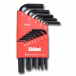 Eklind Tool Company 7 Piece SAE Short Hex-L™ Hex Key Set EKL10107