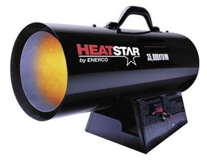 HeatStar by Enerco F170035 HS35FA 35,000 BTU Forced Air Propane Industrial Heater - ENR-F170035