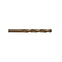 Hanson 3/16" Cobalt High Speed Steel Fractional Straight Shank Jobber Length Drill Bit HAN63112