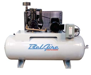 BelAire 338H 5HP 80-Gal. Two Stage Three Phase Electric Air Compressor P/N 8090250022