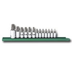 KD Tools 13 Piece 1/4", 3/8" and 1/2" Drive Torx® Press Fit Bit Socket Set KDT80723