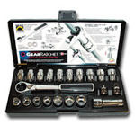 KD Tools 21 Piece GearRatchet Combination SAE and Metric Socket Set KDT8921