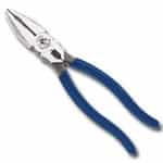Klein Tools 8" Universal Connector Crimping Side Cutting Pliers KLE12098