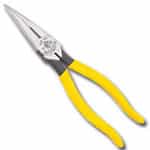 Klein Tools 8-7/16" Heavy Duty Long Nose Side Cutting Pliers KLED203-8