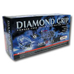 Micro Flex Extra Large Diamond Grip Gloves 100 Per Box MFXMF300XL