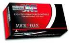 Micro Flex Medium Nitron One Gloves 100 Per Box MFXNO123M