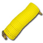 Milton Industries Yellow 1/4" X 25' Nylon Re-Koil Air Hose MIL1669